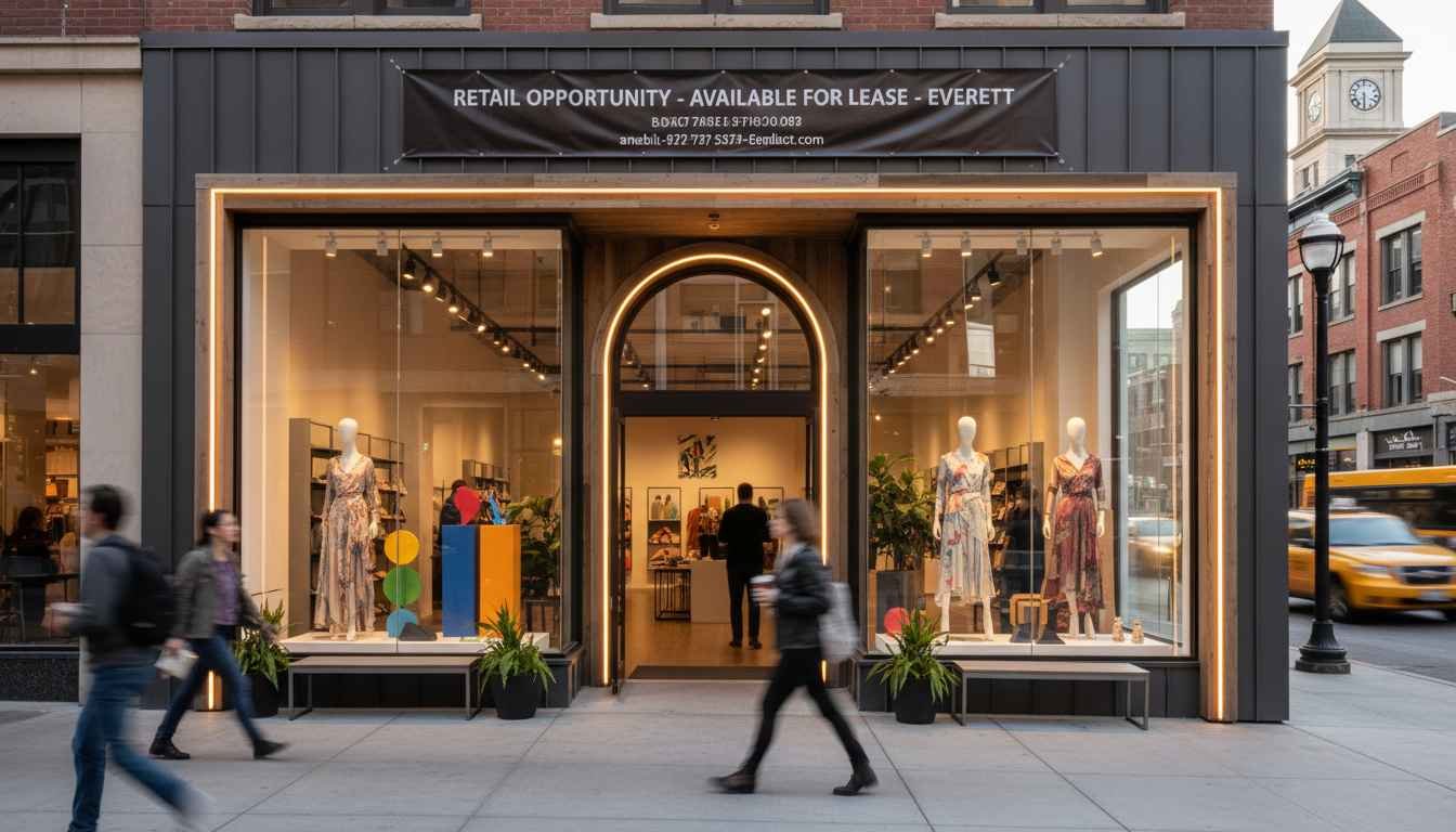 everett retail space for lease