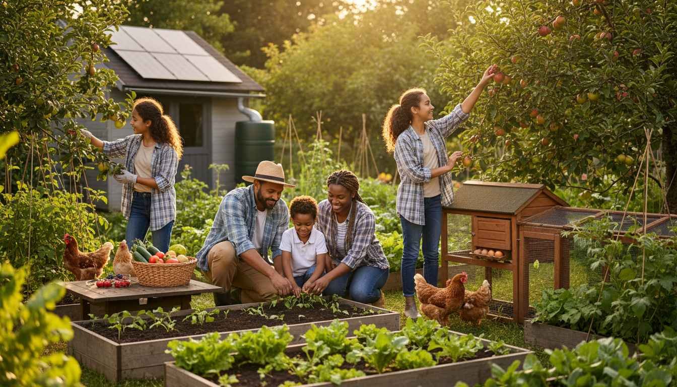 living a self sustainable lifestyle